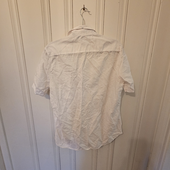 Used Medium Men's White VanHeusen Sport T-Shirt - Picture 14 of 16